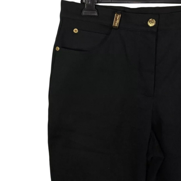St. John Sport Black Pants Size 6 | Marie Gray Collection - Picture 7 of 9